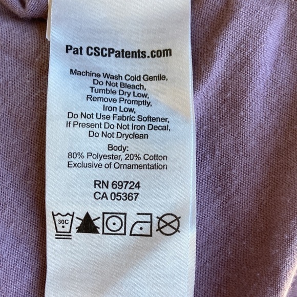 Size small Columbia OMNI Wick collared button down  cute lavender pastel purple - Picture 6 of 9